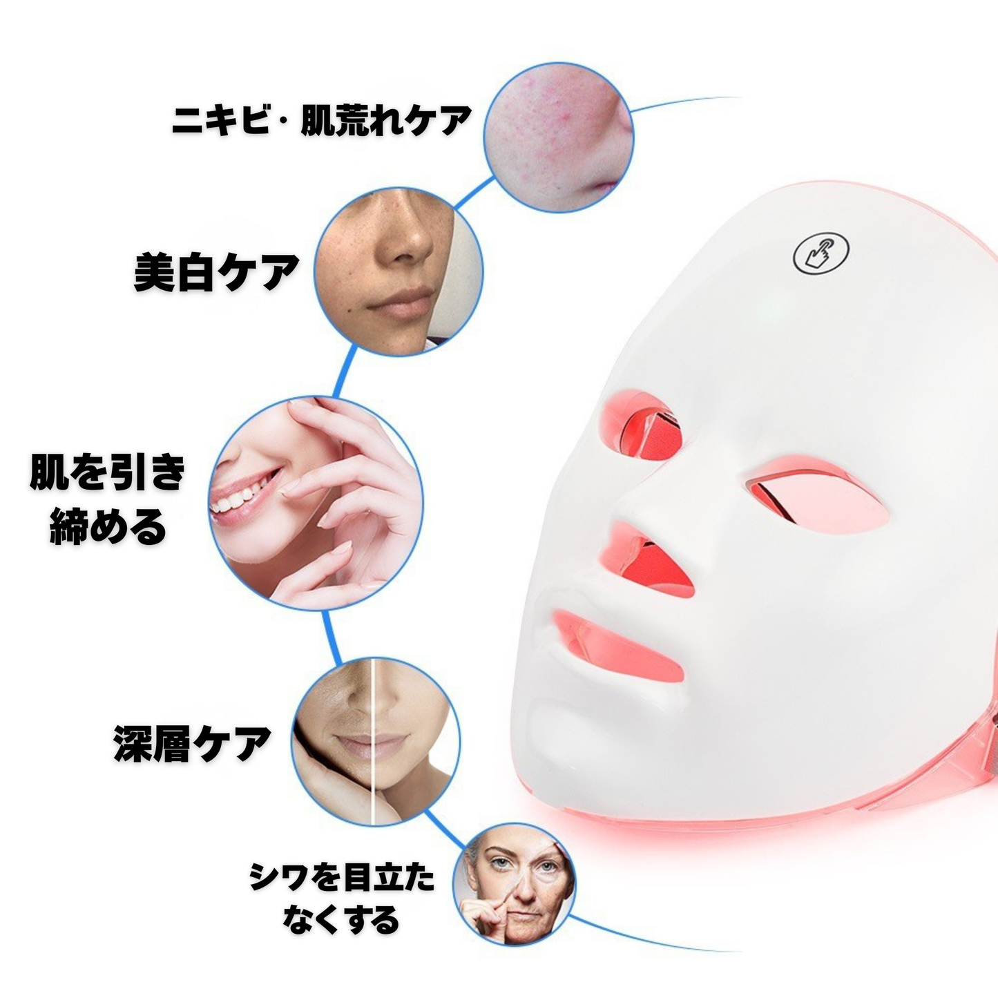 【本日終了！NO.1位】LEDマスク MonoSere™