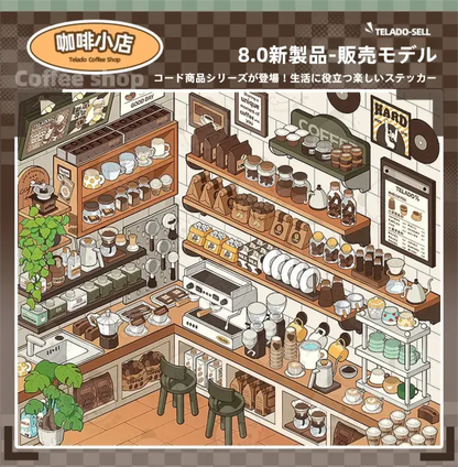 【本日終了！NO.1位】ミニチュアステッカー MonoSere™