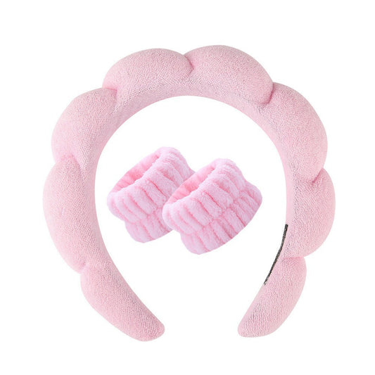 ふわふわ洗顔ヘアバンドセット