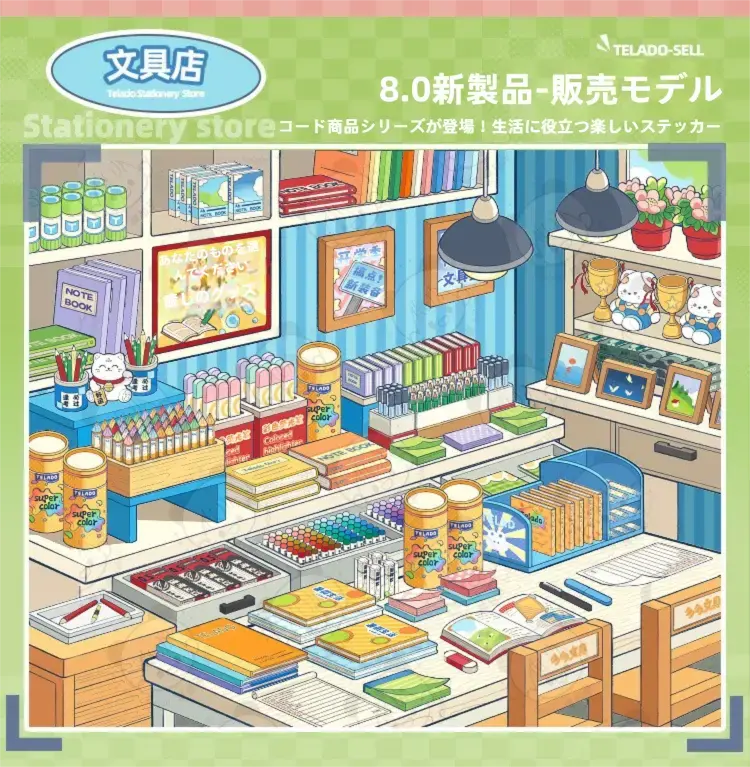【本日終了！NO.1位】ミニチュアステッカー MonoSere™