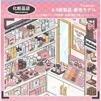 【本日終了！NO.1位】ミニチュアステッカー MonoSere™